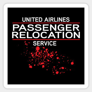 United Passenger Removal Service Sticker